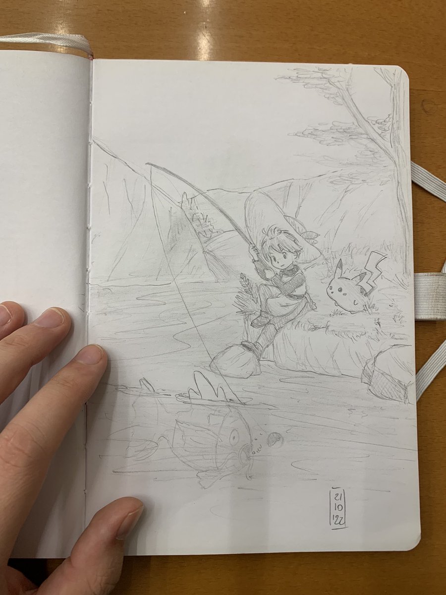 NicolaPunch's tweet photo. Fishing day 
#Pokemon https://t.co/zWKNbeJ2IL
