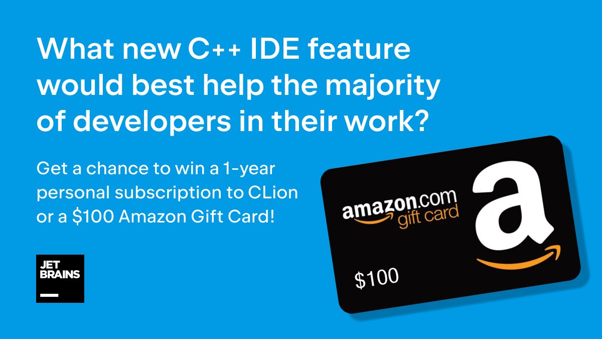 CLion, a JetBrains IDE tweet media