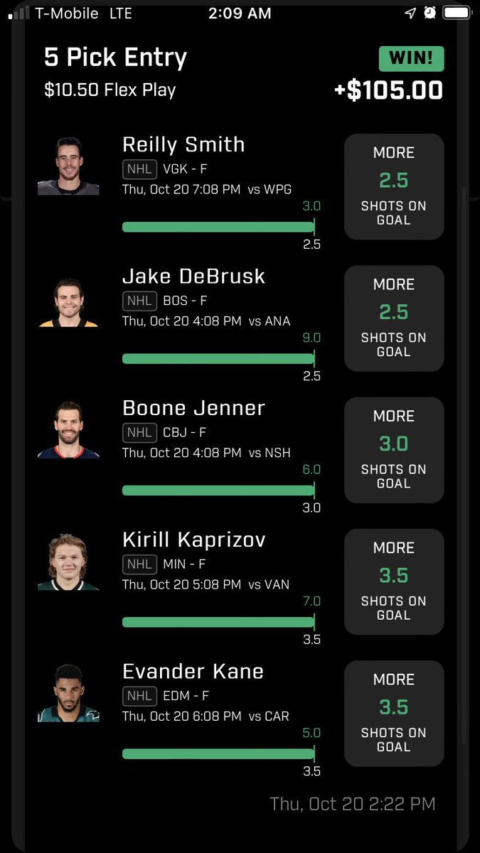 Ja2oa05's tweet photo. Even when we play light we hitting, all sports we got it covered 😉 If you ain’t here you missing out on all the fun! @Propulation_ #dfs #prizepicks #underdogfantasy https://t.co/hZVggL6Yu1
