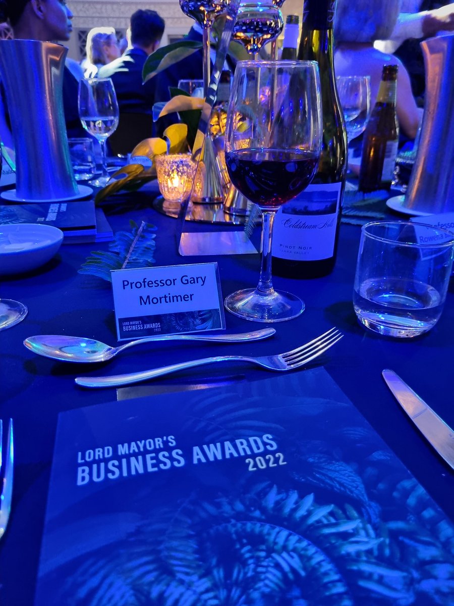 ProfRetail's tweet image. Looking forward to celebrating the 2022 Lord Mayor's Business Awards. Recognising entrepreneurial businesses, with vision and passion, that challenge old systems to create a better Brisbane. 

#LMBA22 #LMBA @QUT @QUTBusiness