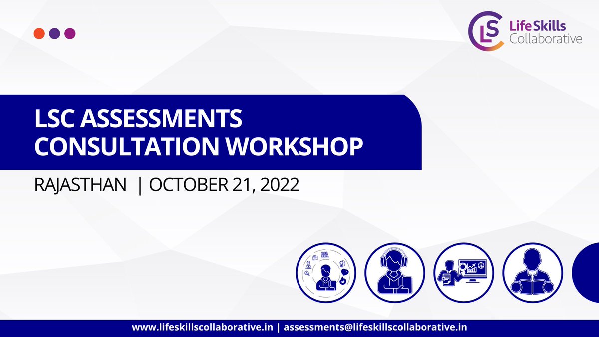 lifeskills_in's tweet photo. @lifeskills_in with #RSCERT officials is currently underway in #Rajasthan. The workshop is being hosted to discuss the highlights from the #AssessmentTools pilot exercise undertaken with 10,000 #students, 250 #teachers, & 50 govt officials. https://t.co/Z3QmrP10l3