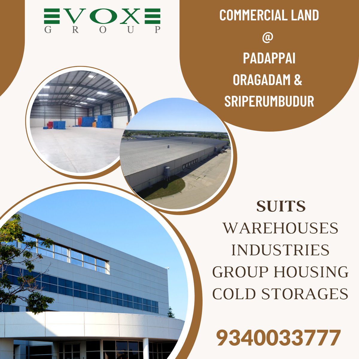 voxgroupindia's tweet photo. Commercial Land For Sale / Lease.
Call ☎ +91 93400 33777 for additional details
#Sriperumbudur #Oragadam #Padappai #IndustrialLand #industrial#Warehouse #Godown #coldstorage #realestate #realestateindia #RealestateChennai #investment #investinproperty #investing #invest #vox https://t.co/E81JEHvI0P