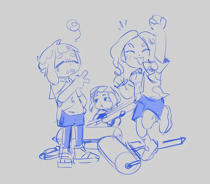 me and all my roller/splatana main friends negotiating amongst ourselves to see who gets to be a frontliner today 