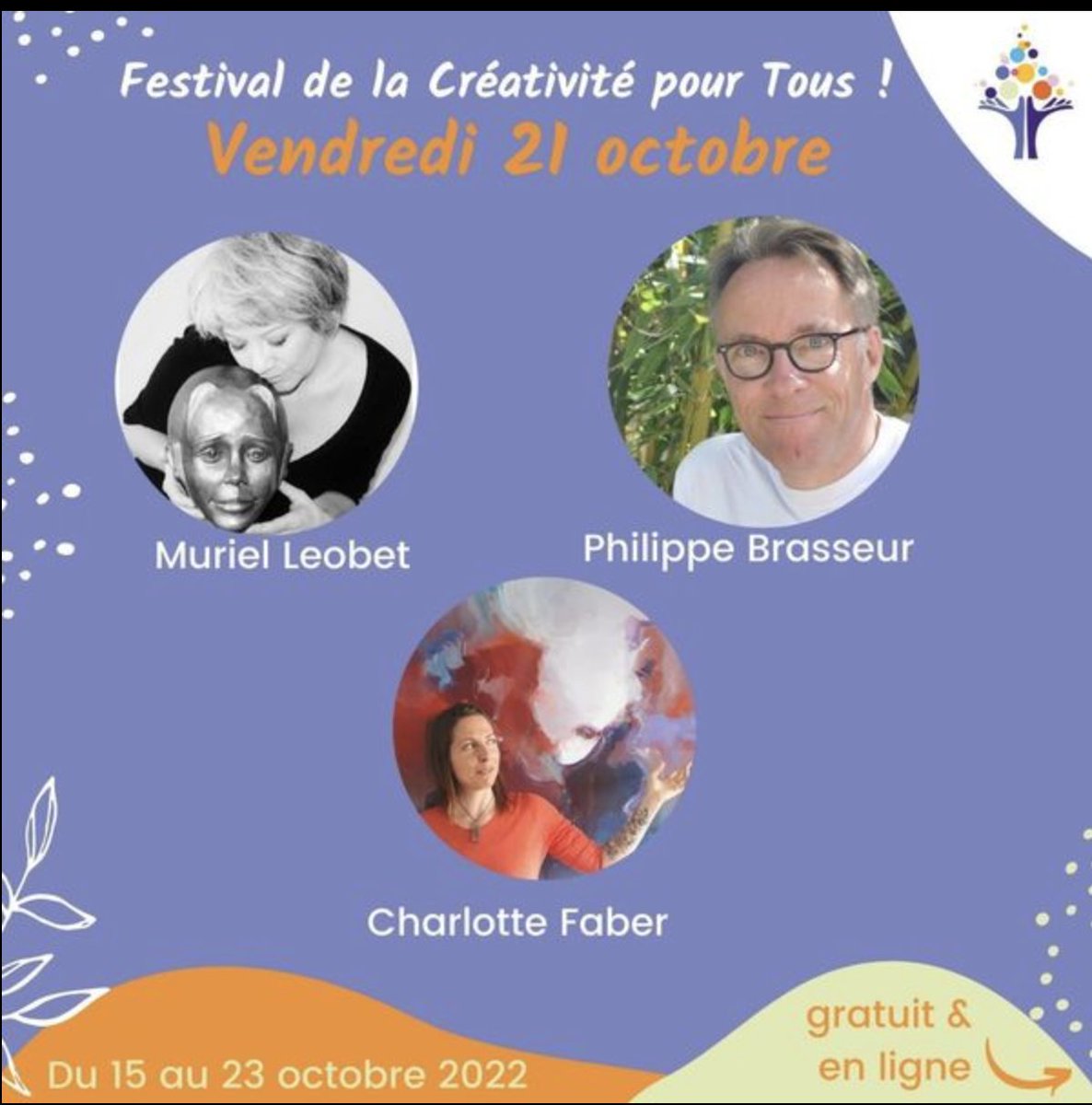 pi_isabelle's tweet image. 🎉Le Festival de la Créativité a ouvert ses portes 🎉
Chaque jour, c’est un régal. Il y en a pour tous les goûts: arts plastiques, sculpture, musique, écriture,…
🎉❤️Encore 5 jours de festival ❤️🎉
inscription gratuite :  sommeteducation.fr/inscription-fe…
✅Découvrez votre créativité !