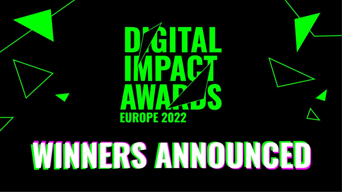 A record number of agencies, consultancies, and in-house teams convened last night to celebrate the most effective projects entered into this year’s awards. View the full list of winners: bit.ly/3CV0qQG 
#DIAawards #digitalimpact #digitalcommunications #corporatecomms
