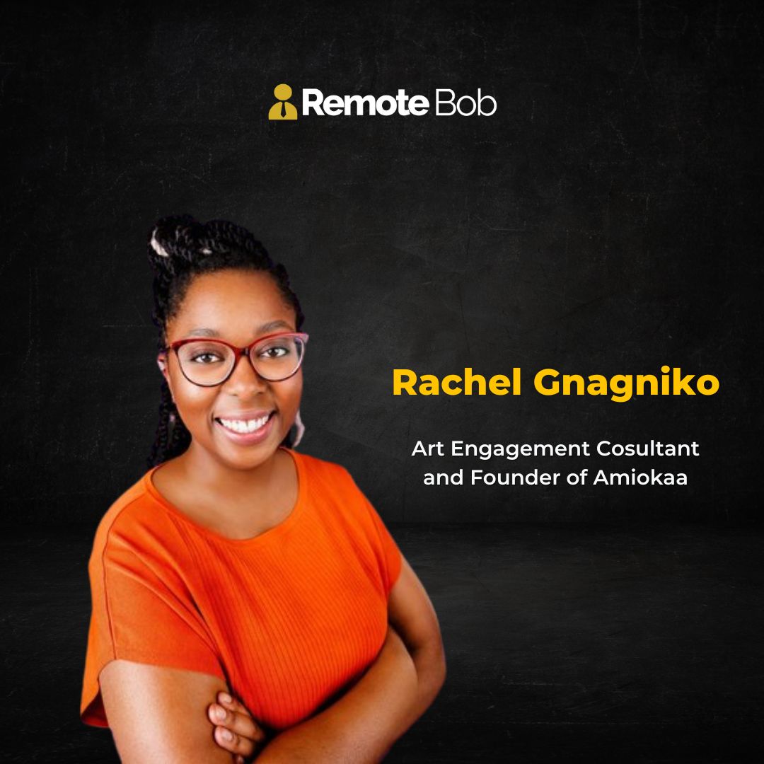 RemoteBob1's tweet photo. Art Engagement Consultant Rachel Gnagniko from Amiokaa, recently hired Remote Bob VA Sarah from Remote Bob. This is the first feedback we received. 
It is WONDERful to work with you Rachel 🥰 https://t.co/fvcIVbzYwK