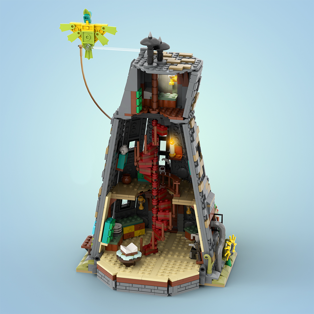 medievalbrick's tweet photo. MOC-114447 Lovegood House- Forest Magic House by @martinlegodesign
link: https://t.co/icV3xBbiEH
FB Group๏ผhttps://t.co/ZzXBOc4e18
#medievalbrick #meidevalcastle #keepLegoCastleAlive #forest
#lego #lego90s #AFOL #ToyPhotography https://t.co/4XUhqO1ieK