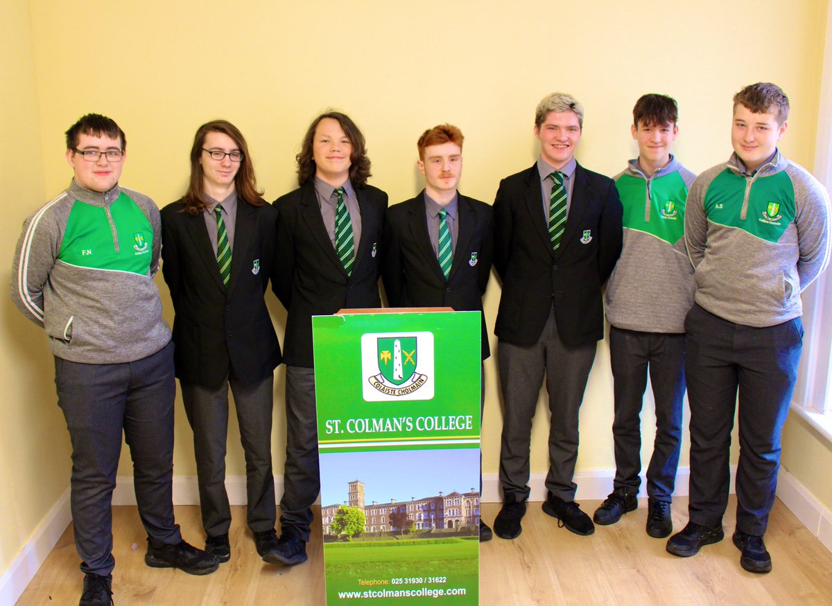 colmanscollege's tweet photo. Our students had an enlightening and informative debate with St. Anne’s Community College, Killaloe this morning. They were opposing the motion “GMOs are necessary in the fight to end world hunger.” #thefutureissafe @ConcernDebates @stannescck https://t.co/EZ6vro9Flr