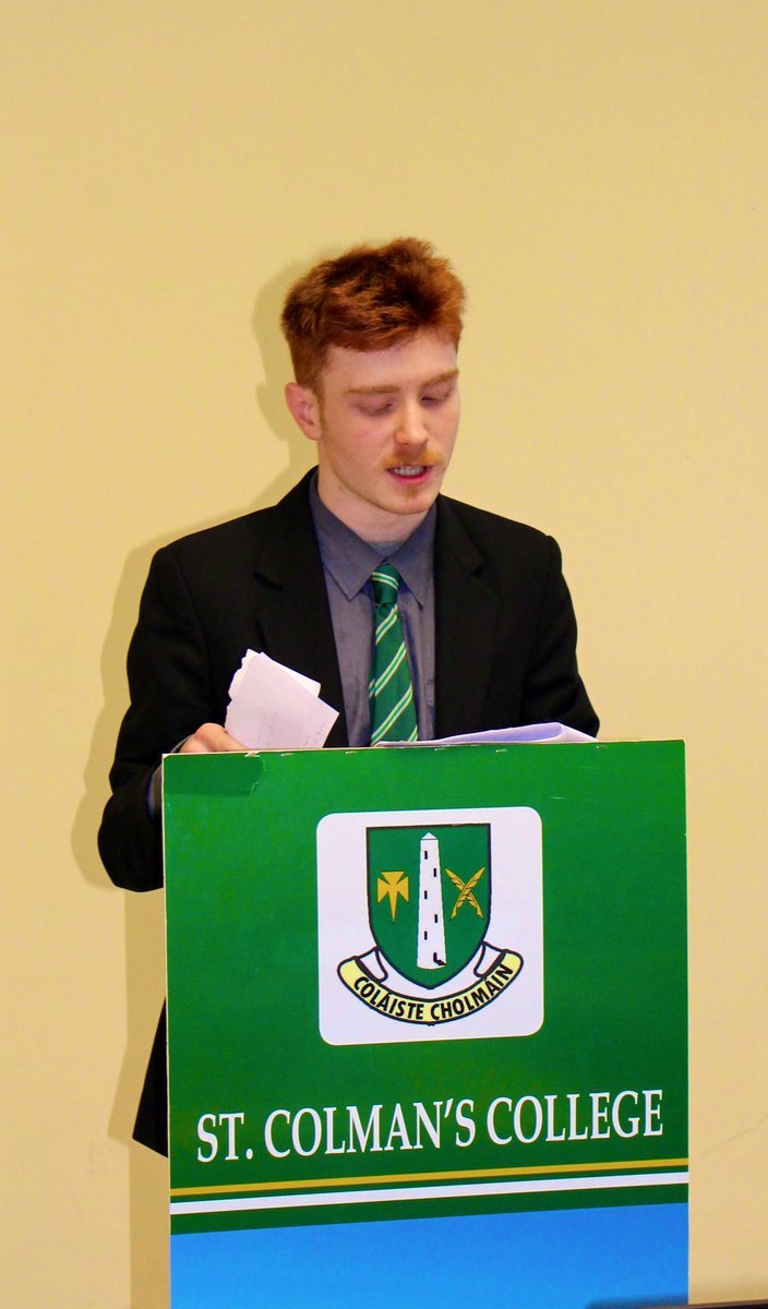 colmanscollege's tweet photo. Our students had an enlightening and informative debate with St. Anne’s Community College, Killaloe this morning. They were opposing the motion “GMOs are necessary in the fight to end world hunger.” #thefutureissafe @ConcernDebates @stannescck https://t.co/EZ6vro9Flr