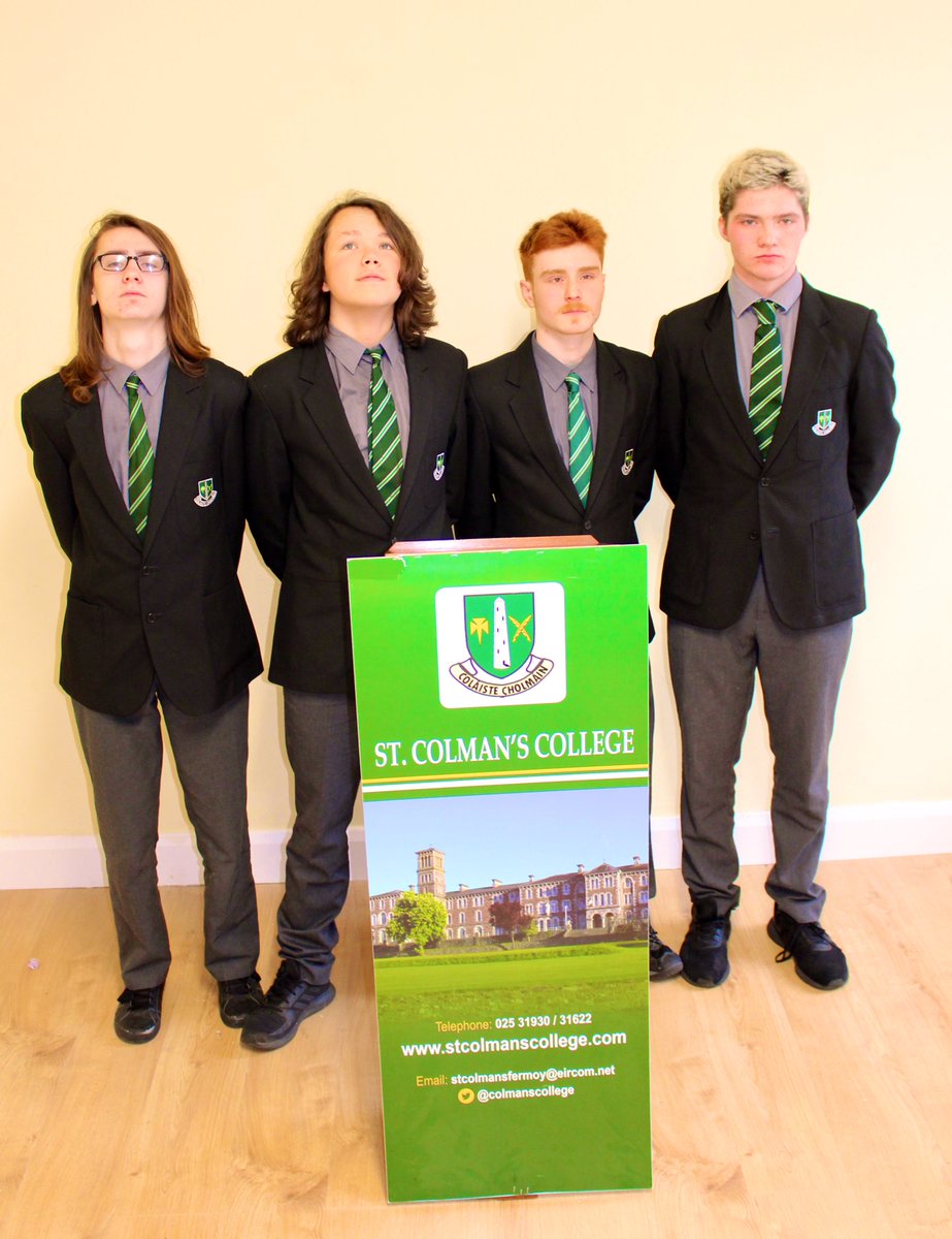 colmanscollege's tweet photo. Our students had an enlightening and informative debate with St. Anne’s Community College, Killaloe this morning. They were opposing the motion “GMOs are necessary in the fight to end world hunger.” #thefutureissafe @ConcernDebates @stannescck https://t.co/EZ6vro9Flr
