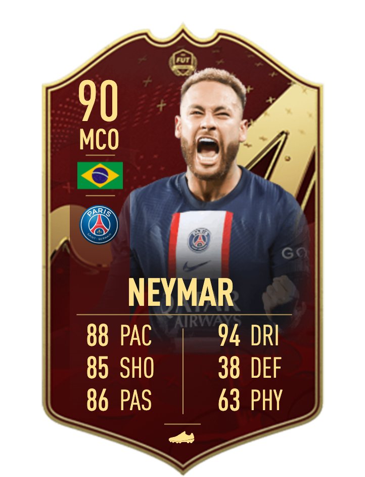 Dice la leyenda que si das ❤️ a este tweet, te toca Neymar rojo en tus recompensas🔥