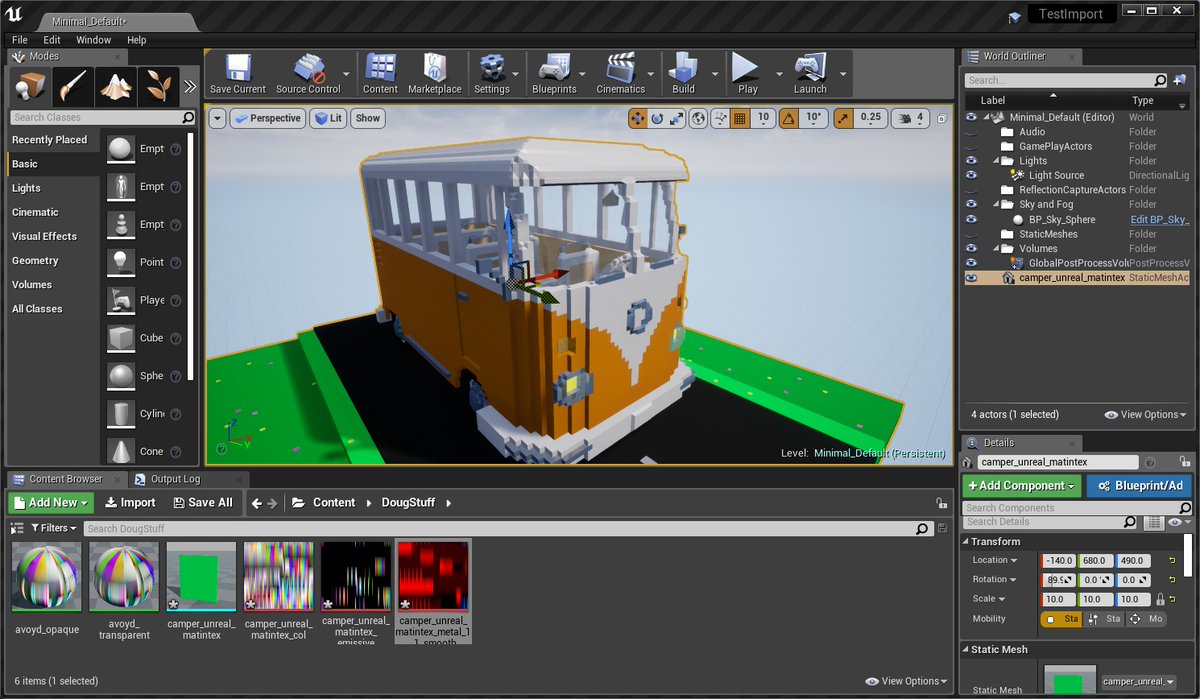 Using Avoyd to export voxel assets (mesh + materials) from Avoyd or MagicaVoxel to Unity and Unreal Engine: avoyd.com/avoyd-voxel-ed… Note Avoyd can import VOX files. Let us know if you have feedback #VoxelGameDev #gamedev