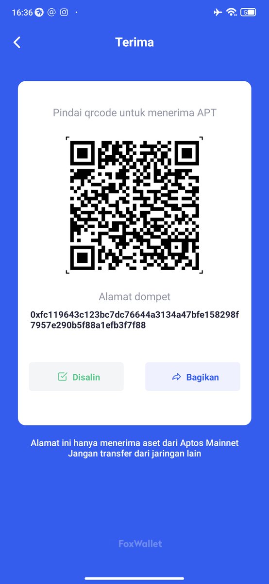 jasminenur015's tweet photo. @FoxWallet @AptosFoundation @AptosNews1 @aptos_news @AptosEcosystems @AptosNewsHQ 0xfc119643c123bc7dc76644a3134a47bfe158298f7957e290b5f88a1efb3f7f88

Nice project and I look forward to the growth and success of this project

@pfajarmandala @nandaagung065 @nurjami63584027 https://t.co/jCPmaaO5yz