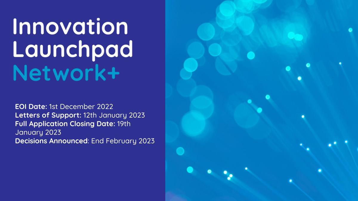 ILN_Plus's tweet photo. 📢 Extension 📢

The window for Expressions of Interest for the Researchers in Residence scheme has been extended until 1st December. 

We encourage applicants to discuss your proposals with the @Catapult_UK network. 

📩| RiRapplications@amrc.co.uk

#InnovationLaunchpadNetwork https://t.co/sMDUQUT5TE