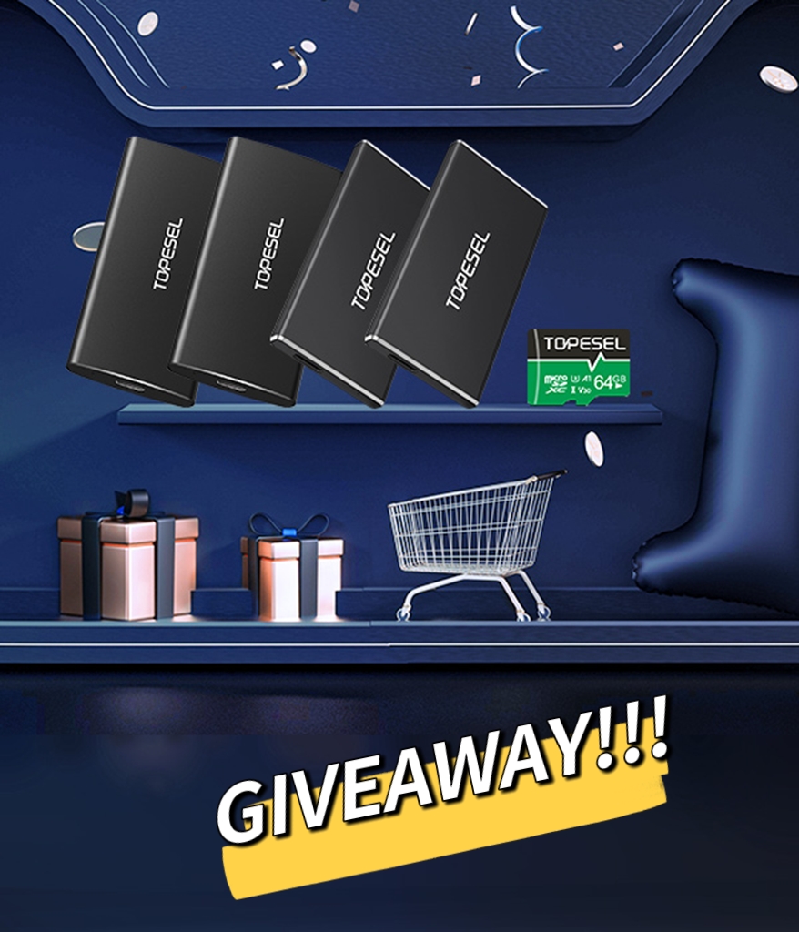 TopeselM's tweet photo. TOPESEL $740 Portable SSD Pack Giveaway!!!🥳🥳🥳
Enter to win...💝💝💝
https://t.co/VbDsvgXGYn
#Giveaway  #Contest  #sweepstakes #microSD #pssd #memorycard #giveawaypack https://t.co/BAeSayH1EO