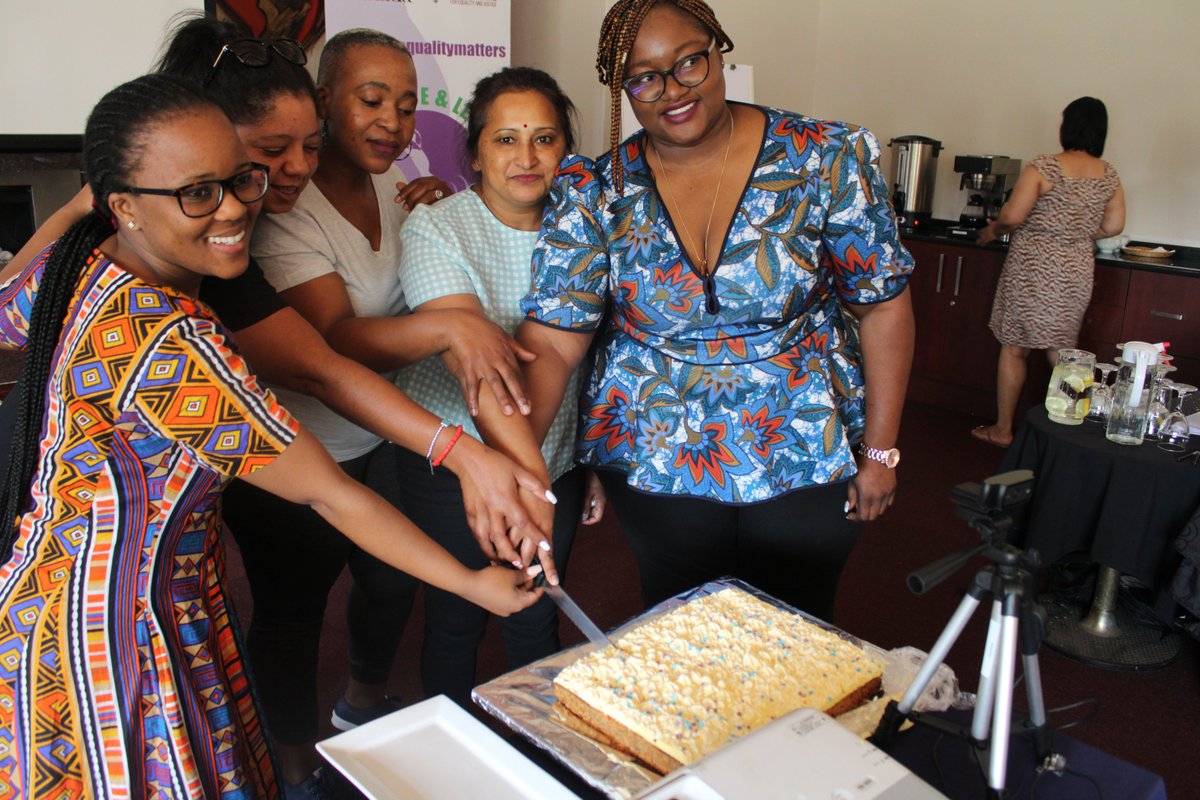 WVLSouthAfrica's tweet photo. During the #ClimateChange, #Leadership and #GenderandDisability Training, @WVLSouthAfrica took time to celebrate our grantees who had their birthdays in October 🧁💃🥳 https://t.co/gjPJlX0j6y