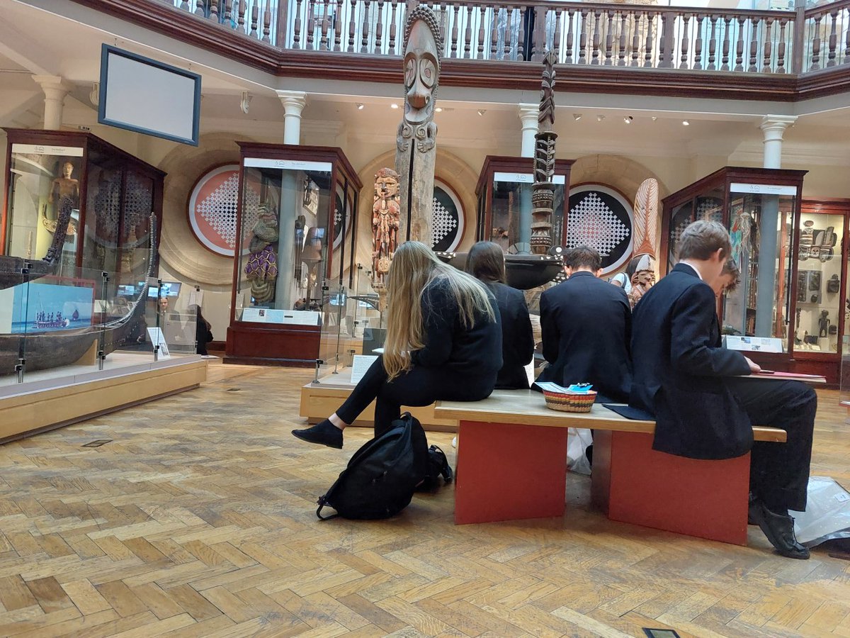 On Thursday our Year 10 GCSE art students travelled to Fitzwilliam Museum and Museum of Archaeology and Anthropology in Cambridge. 🎨 Here students were able practice their observational drawing skills they been developing over the past couple of weeks.