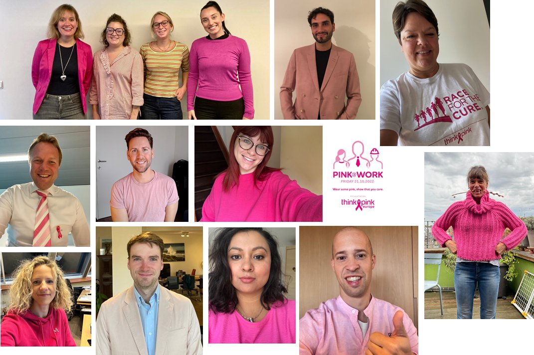 FTIconsultingEU's tweet photo. Today our colleagues got pretty in pink by wearing #PinkAtWork today, an initiative by @thinkpinkinfo to raise awareness about #BreastCancer during #PinkOctober. Join us and show your support for Breast Cancer Awareness month! More info: https://t.co/VD9y8KoxYc https://t.co/am4ZT6WouG