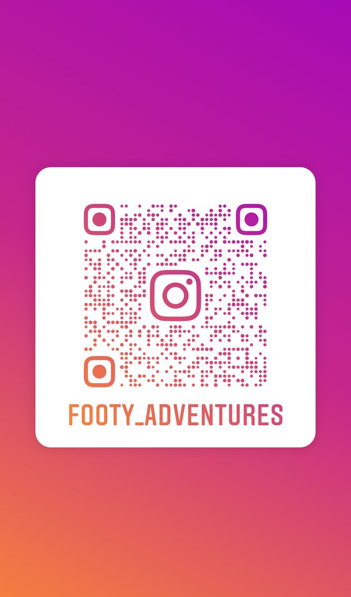Follow me on Instagram! Me and my boy visiting football stadiums in the uk. Still have about 20 to add. Any shares or follows appreciated. Thanks Username: footy_adventures
instagram.com/footy_adventur…