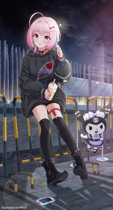 #デレステ x #サンリオ #佐藤心 #夢見りあむ 