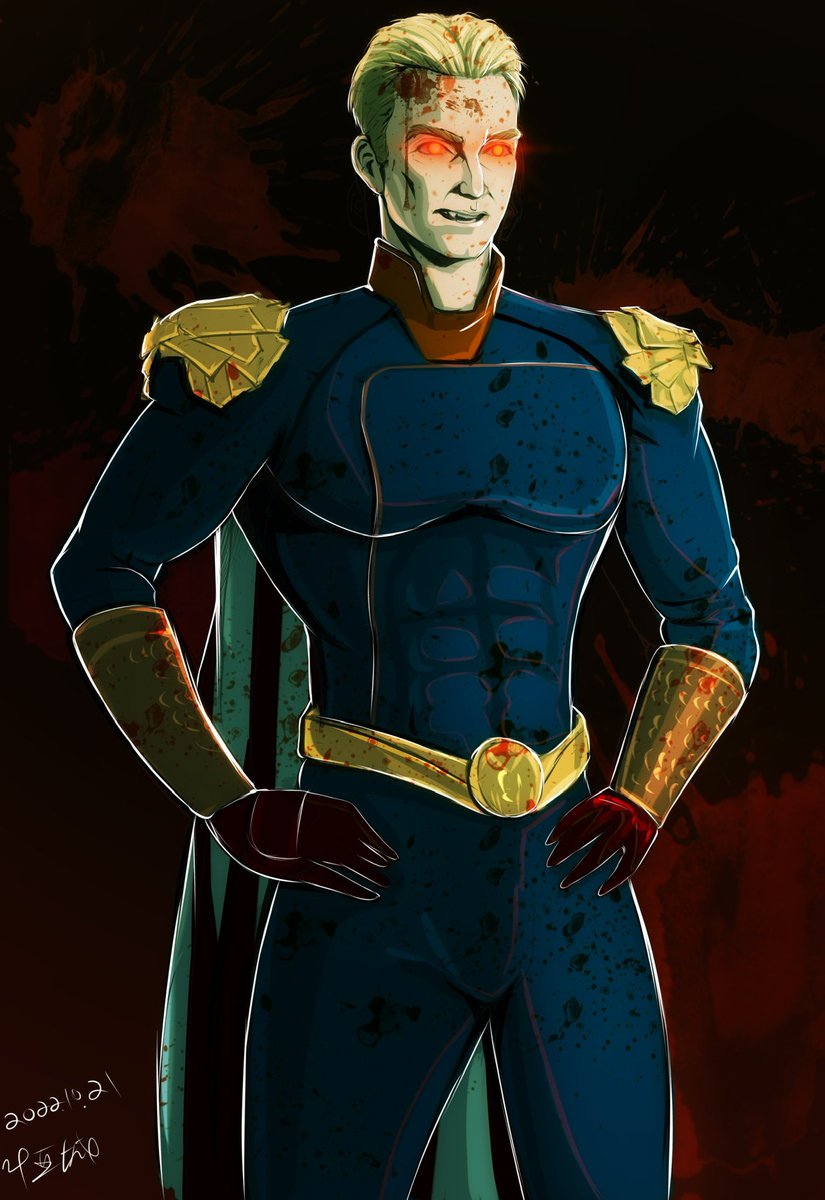 YipYaCHeng's tweet photo. 每天一畫挑戰 限時三小時 #Homelander  @TheBoysTV #procreate #painting https://t.co/KrZq5NzoiX