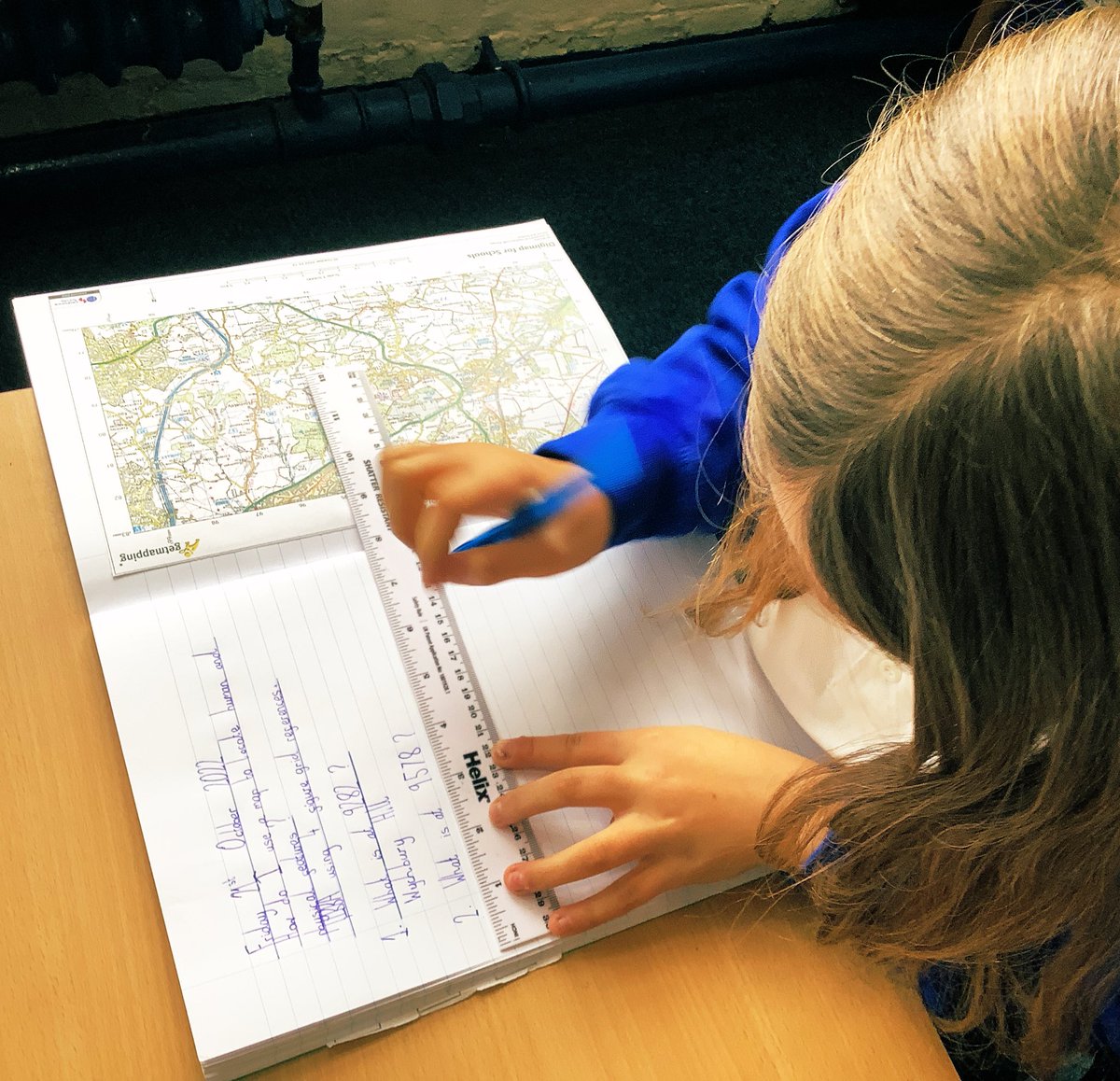 Year 5 are using OS maps to locate landmarks and physical features in our local area. In addition, we are looking at contour lines to describe the landscape at The Clent Hills. <a href="/stmargaretsath1/">stmargaretsathasbury</a>