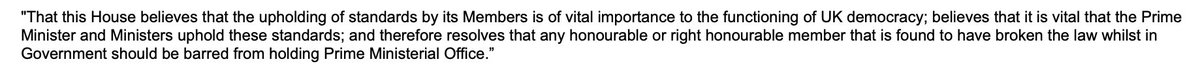 AdamBienkov's tweet photo. The Lib Dems have just tabled this motion seeking to block Boris Johnson becoming Prime Minister again. https://t.co/juaF72EDwd