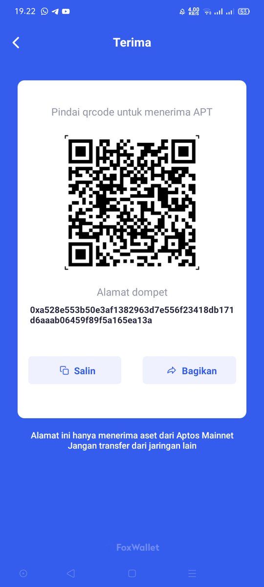 anisachy1's tweet photo. @FoxWallet @AptosFoundation @AptosNews1 @aptos_news @AptosEcosystems @AptosNewsHQ 0xa528e553b50e3af1382963d7e556f23418db171d6aaab06459f89f5a165ea13a https://t.co/G6kQHtdkwK