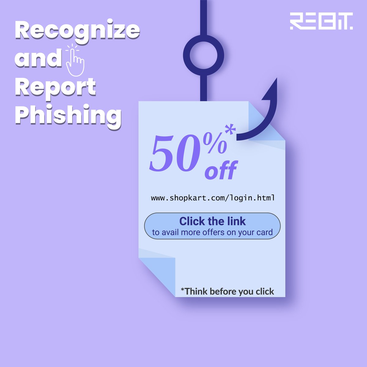 ReserveBankIT's tweet image. Beware of Phishing! 

#SeeYourselfInCyber #CybersecurityAwarenessMonth  #NCSAM2022 #NCSAM #CSAM #cybersecurity #InformationSecurity #CyberSecMonth #staysafeonline #OnlineSafety #infosec #NCSAM2021 #NCSAM #CSAM #BeCyberSmart #Cybersecurity #Phishing #PhishingAttack