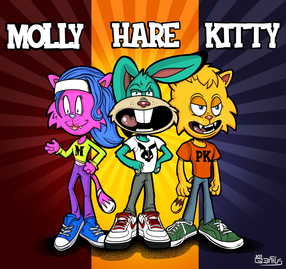 ElRealGenius's tweet image. SHOW ME YOUR BABY! @ElRealGenius @Ugonzo_art @PsychoKittiesOG @MadHareSociety