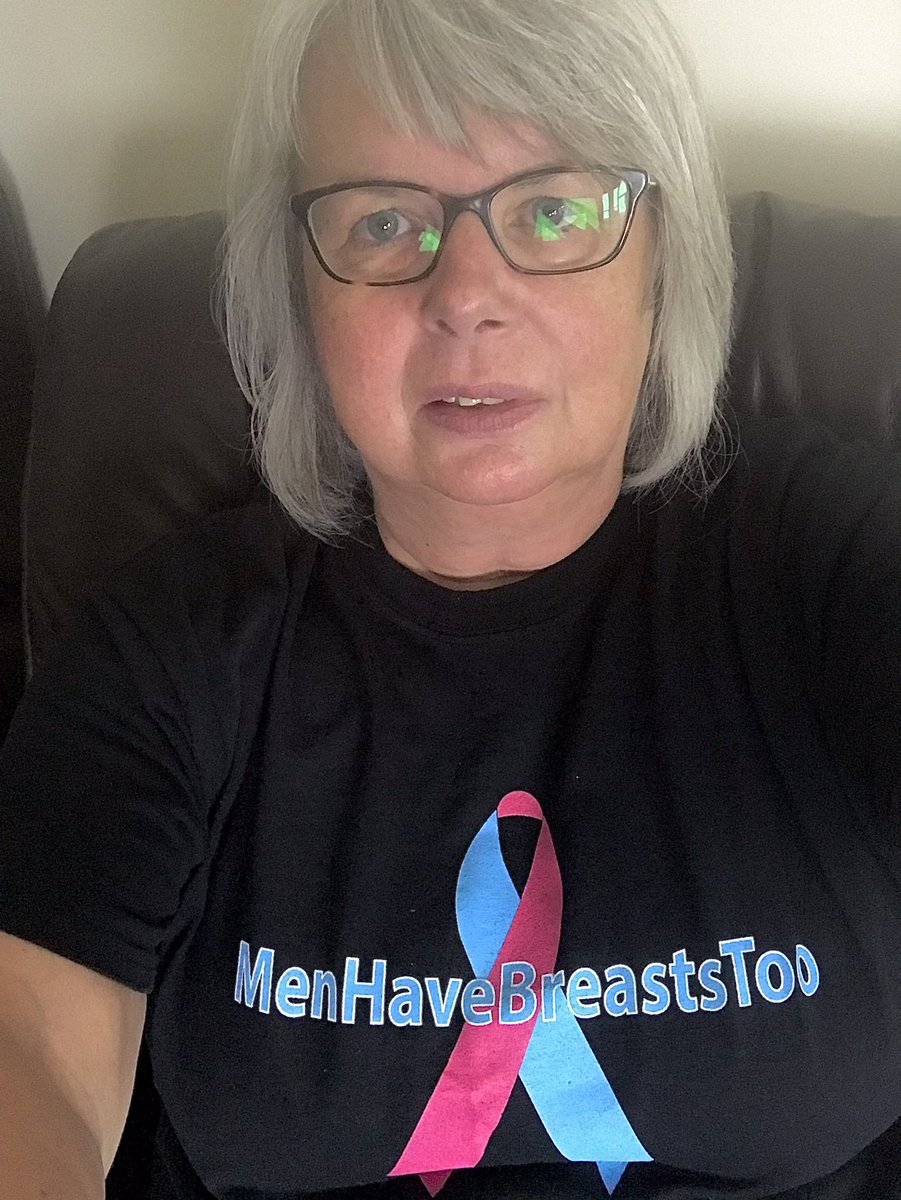 JULIEGRANT20's tweet photo. On this #WearItPinkday please remember that #menhavebreaststoo. In memory of my late husband. @hisbreastcancer https://t.co/cm5lEYnWui
