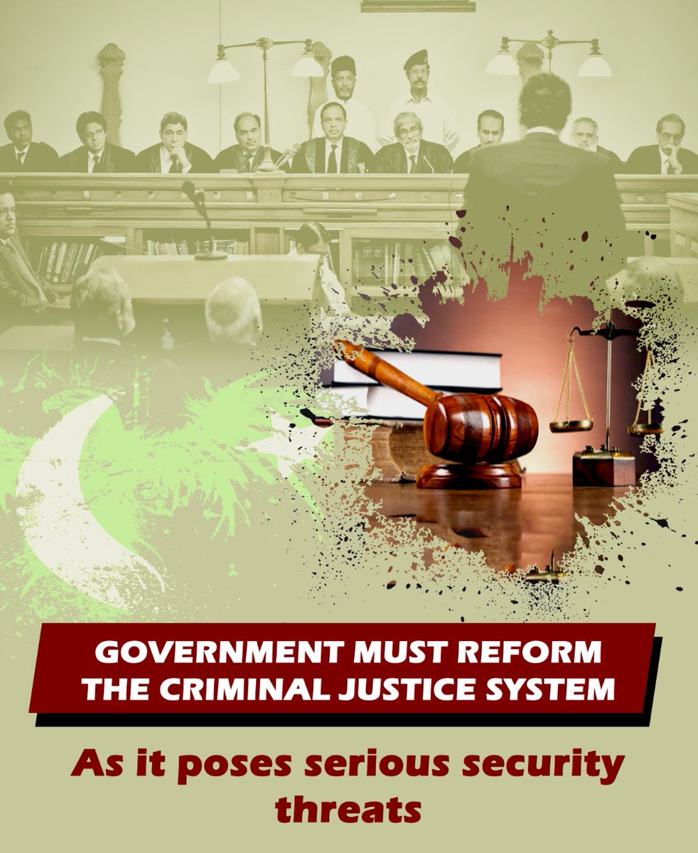 TeamPakDefense's tweet photo. Let's start the trend 
#WeRequireJudicialReforms
because we want fair justice, speedy trial of real criminals with appropriate punishments, bringing the powerful under the law and speedy justice to the poor and this can only be possible if we change our judicial system. https://t.co/GAWMBFj83F
