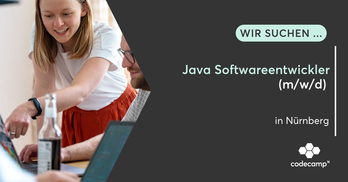 Du hast eine Leidenschaft für neue Technologien, smarten Code und Java ist für dich nicht nur eine Insel? 🏝️

Werde Java Softwareentwickler (m/w/d)! 💻

Mehr Infos erhältst du hier 👉 lnkd.in/eRj3zmAd

#jobs #stellensuche #nürnberg