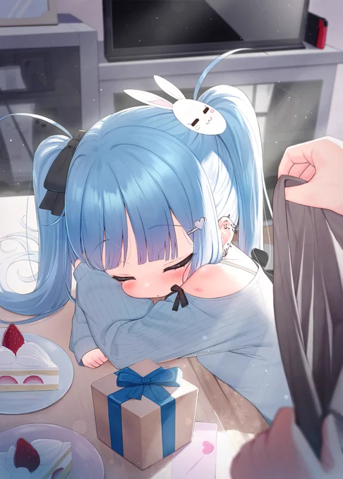 『俺の彼女はめんどかわいい…』Part39「お誕生日…おめで…とう……」( 。-  -。)zzZZ 