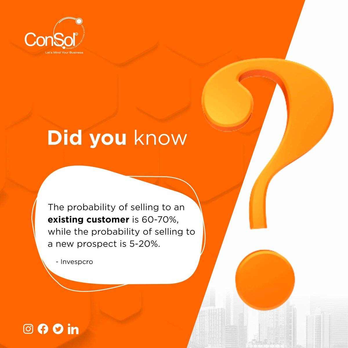 consolltd's tweet photo. Retain your existing clients by providing quality customer experience everytime.  #consol #consolinsights 
#business #entrepreneur #motivation #marketing #success 
#business #entrepreneur #motivation #marketing #success #money #love #smallbusiness #entrepreneurship #business https://t.co/Fnj5UsOCDe