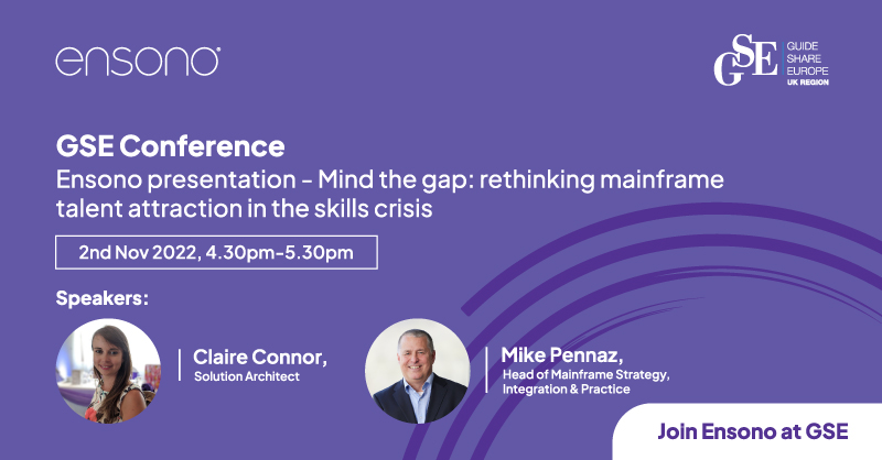 EnsonoIT's tweet photo. Join us at the @gseukc Conference and stop by Stand 15 or attend one of the sessions led by our associates Linda Carroll, Mike Pennaz, and Claire Connor. If you're going to the event, make sure to add their sessions to your schedule! #MakeBetterHappen https://t.co/9FPdvflIVS https://t.co/kf24MtdeR6