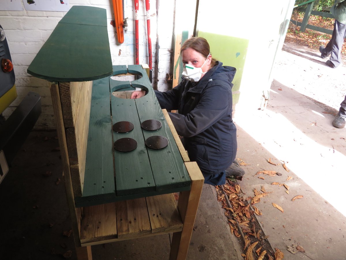 WirralE's tweet photo. The staff and volunteers at our Royden Park centre have recently completed the construction of a #MudKitchen for the people we support there, to help them develop their communication and language skills.

#LearningDisabilities #EnrichingLives #DevelopingIndividuals https://t.co/MooWL8AnON
