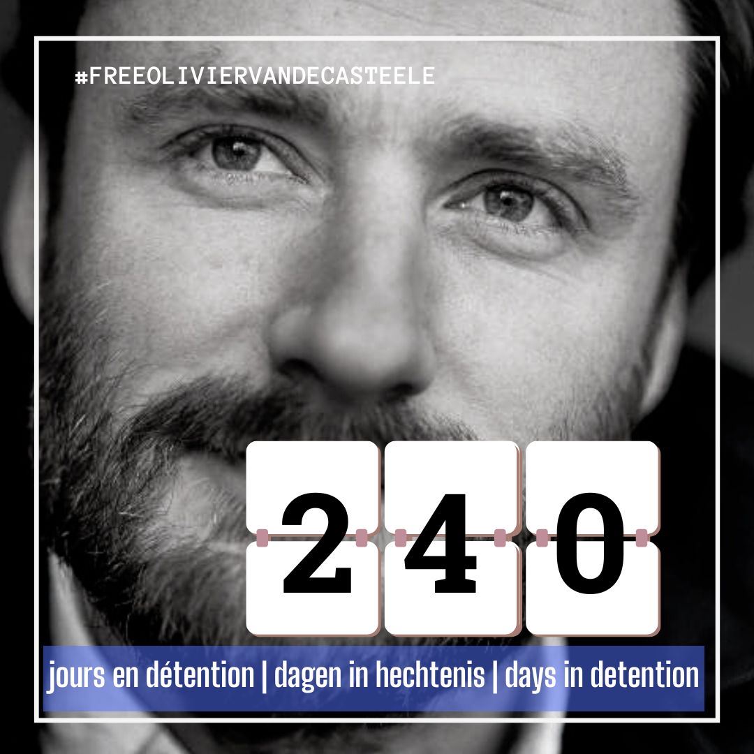 FreeOlivierVDC's tweet photo. 😢 Everyday is a day too much… You are missed … 💔 
#240days of unjust detention for Olivier 😢 
Support #freeoliviervandecasteele 👇
Sign &amp; share the petition requesting his immediate release https://t.co/Lt2s0alTnU ✍️ 
#Thankyou #notatarget #oliviervandecasteele 🙏 https://t.co/CAuD0yMoqf