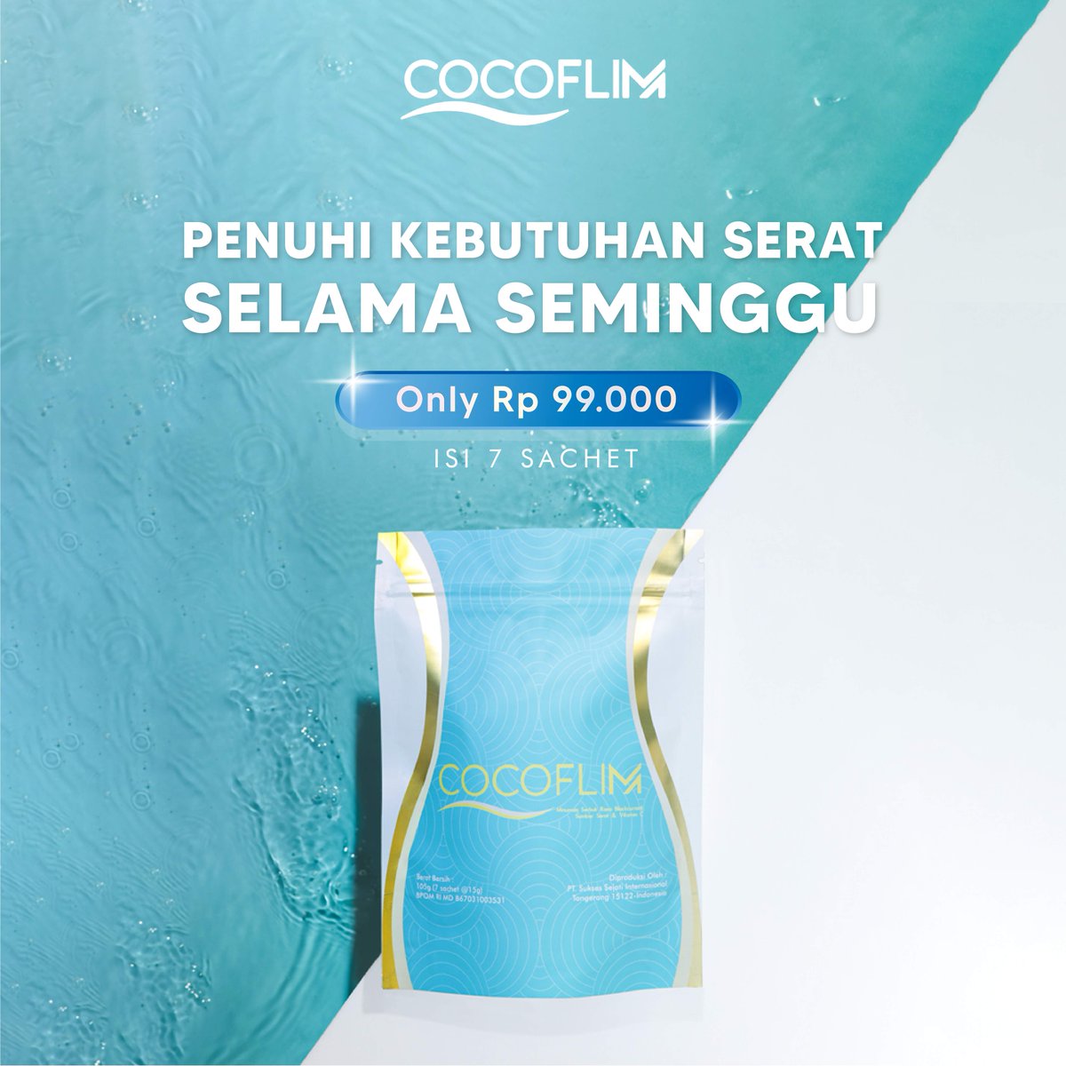 CocoflimFiber's tweet photo. Gak ada alasan lagi untuk gak cobain Cocoflim karena sekarang udah ada paket 7 hari dengan harga cuma Rp99.000 aja!

Udahh jangan kelamaan mikir, langsung meluncur aja ke e-commerce kita 🥰

#Cocoflimfiber #cocoflim #fiberdrink https://t.co/tl3MrebFFG