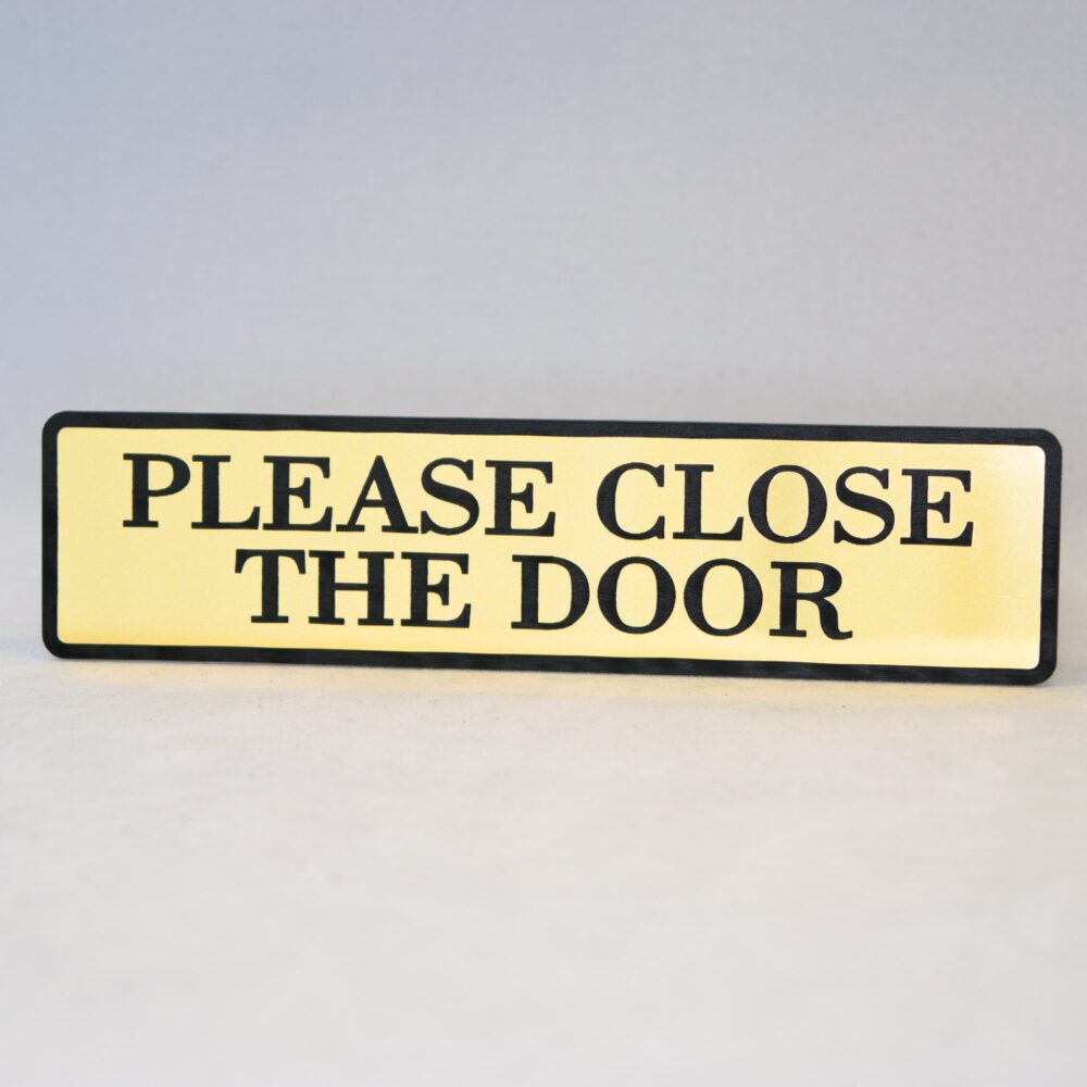 gtlaserltd's tweet photo. #closedoor #clubs #door #engraving #home #leisurecentres #school #sign Please Close The Door Engraved Home,Store Plastic Sign1.5"x 6" https://t.co/D1ihpFgWfN https://t.co/9nIa3HaKF0