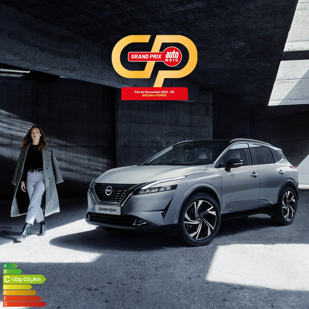 #Nissan a reçu le Prix de l’Innovation 2022 <a href="/AutoMotoOffi/">Auto Moto Officiel</a> grâce à sa nouvelle technologie #ePOWER !

Pour en savoir plus sur cette technologie disponible sur les nouveaux Qashqai et X-Trail : ms.spr.ly/6016dVwY6

#MondialAuto #ParisMotorShow #innovation #gpautomoto2022
