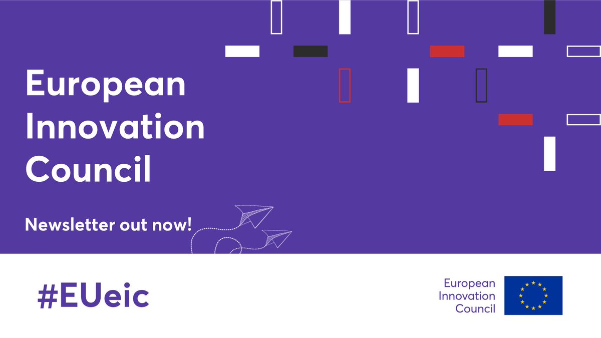 What’s scarier than ghosts? 👻 Not being subscribed to the #EUeic newsletter! 📬 The October issue 🎃 is out and features: 📝 Registration for #EICSummit22 🚀 #eicAccelerator, #eicTransition & #eicPathfinder stats 🏆 #EUIPAwards finalists Read more 👉 europa.eu/!CFvD7J