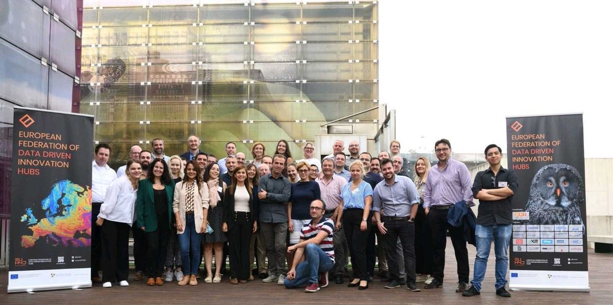 CeADARIreland's tweet photo. @CeADARIreland Ricardo Simon Carbajo and @Cetrulin are in Valencia at the 6th @EuHubs4 Plenary Meeting 

In this project, #CeADAR partners with renowned European #researchcentres to support #SMEs with #datainfrastructure and #technologyservices

#ai #innovation #research #europe https://t.co/c7IMbGri41