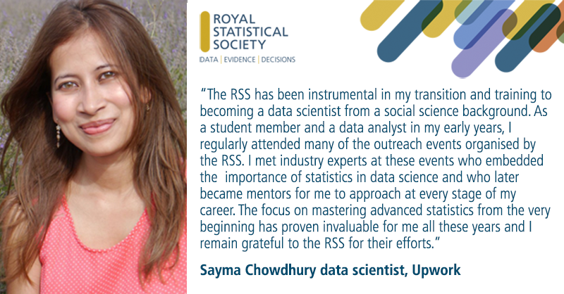 Royal Statistical Society tweet media