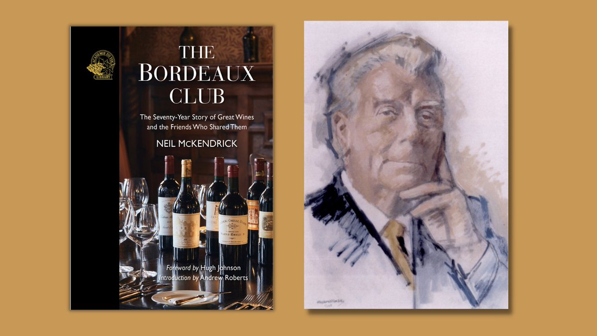 We are delighted to present our newest title, The Bordeaux Club by Neil McKendrick.

Pre-order now and get £5/$5 off, use promo code BDXCLB
academieduvinlibrary.com/product/the-bo…

<a href="/littlestjames/">Hugh Johnson</a> <a href="/BollewBroadbent/">BartholomewBroadbent</a> <a href="/averyswine/">Averys Wine Cellars</a>
