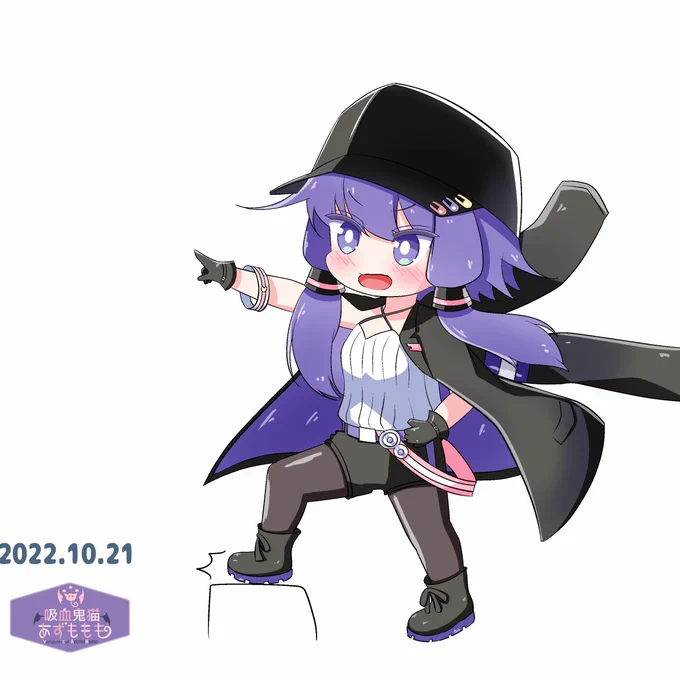格好いいポーズなゆかりちゃん凪ver地味にいろいろ変わっている凪バージョンの衣装がお気に入りです。#VOICEROID #結月ゆかり 