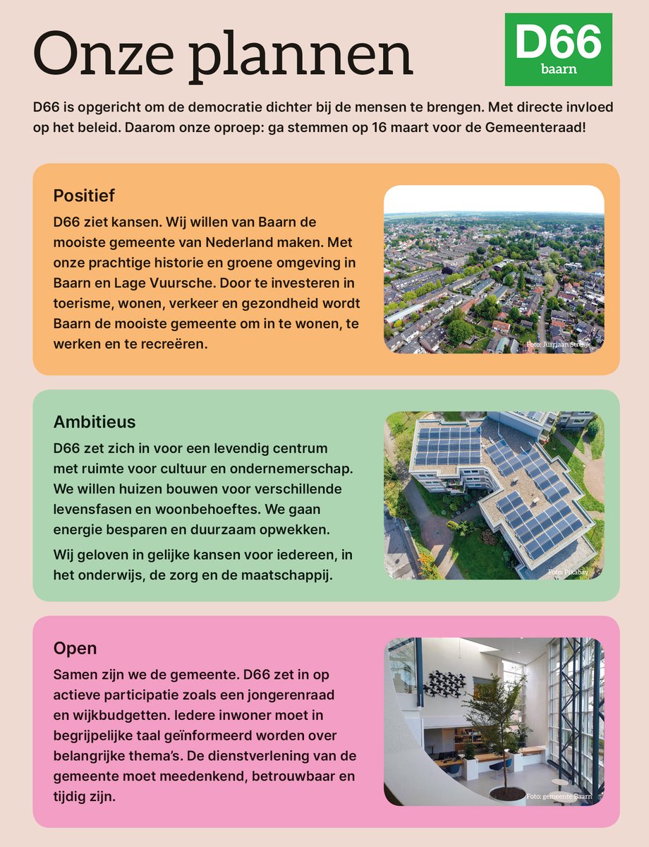 D66 Baarn tweet media