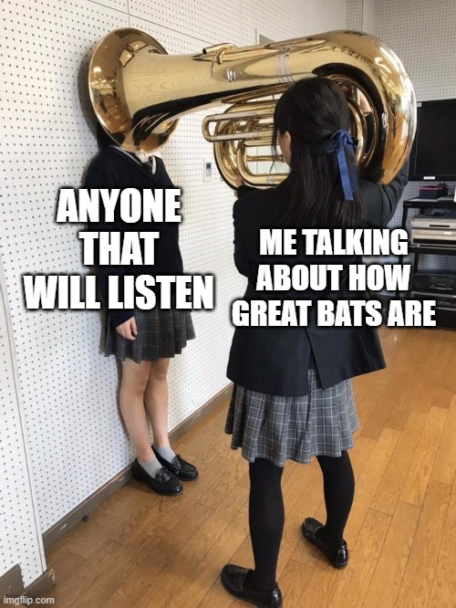 BelfastHills's tweet photo. Happy #InternationalBatWeek! 🦇 Did you know that bats are great pollinators, good for insect control, and are a useful ‘indicator species’ for biodiversity. We have plenty of batty posts this week to celebrate the only flying mammal in the world.
#BatAppreciation #BatMeme https://t.co/dcIS9dYVuX