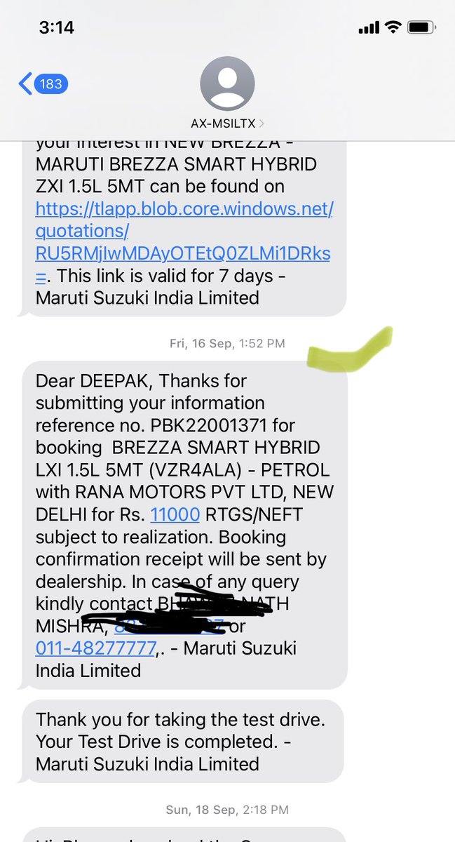 drawal1211's tweet photo. @MSArenaOfficial @ranamotors_in @TRSawhney @Maruti_Corp  please help me to get maruti sazuki breeza as earliest. initially i have booked It at trsawney  on 29 july 2022 but they refund  me back after 2 months deny fact that they can not provide me  car without acceries or premium https://t.co/6e7bSqg5gX