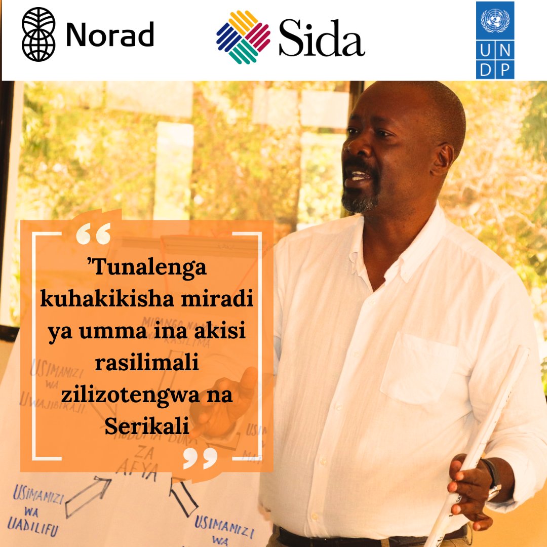 undptz's tweet photo. Fredrick Ngao – @sikika1 akitoa mafunzo juu ya ushiriki wa jamii katika ufuatiliaji wa matumizi ya fedha za umma & kutoa taarifa za rushwa kupitia mitandao ya @TakukuruTz @noradno @Sida @UNDPGAIN #NorwayMFA #SweMFA #UnitedAgainstCorruption https://t.co/p49VFC40Iq